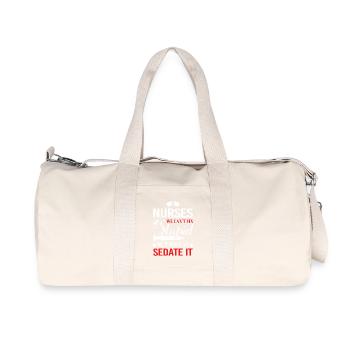 Nurses we can't fix stupid but we can sedate it - Sac de sport en toile recyclée Stanley/Stella - blanc naturel - Devant