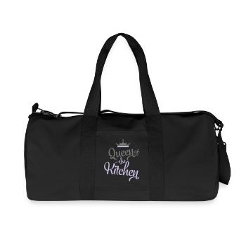 Kochen - Recycelte Canvas-Sporttasche von Stanley/Stella - Schwarz - Vorne