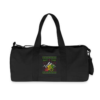 Triathlon Ugly Christmas Jumper - Sac de sport en toile recyclée Stanley/Stella - noir - Devant