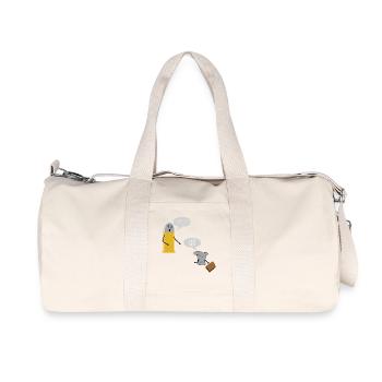I Got Fired Funny Bullets Gift for Gun Lovers - Recycled Canvas Sports Bag by Stanley/Stella - natural - Front