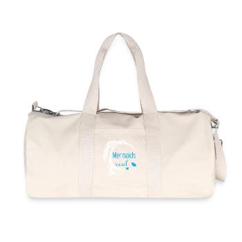 Sirènes sont réels - Sac de sport en toile recyclée Stanley/Stella - blanc naturel - Devant