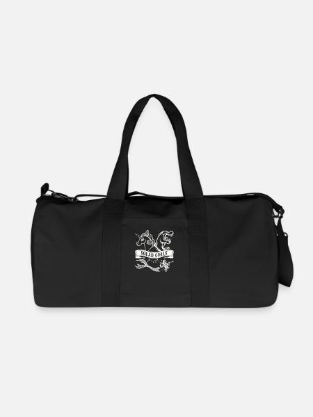 Kader Ziele Fantasy Geschenk - Recycelte Canvas-Sporttasche von Stanley/Stella - Schwarz