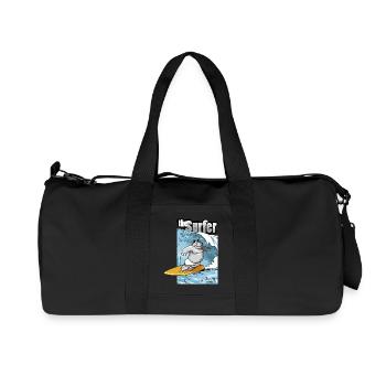 the surfer - Recycled Canvas Sports Bag by Stanley/Stella - black - Front