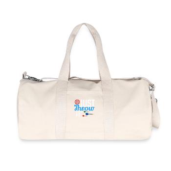Dart Geschenk Männer Frauen Design - Recycelte Canvas-Sporttasche von Stanley/Stella - Naturweiß - Vorne