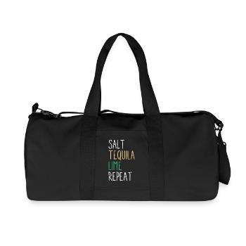Sel Tequila Lime Répétition Funny Cinco De Mayo - Sac de sport en toile recyclée Stanley/Stella - noir - Devant