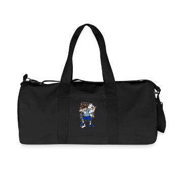 Uruguay national team Dab boy - Recycled Canvas Sports Bag by Stanley/Stella - black - Front