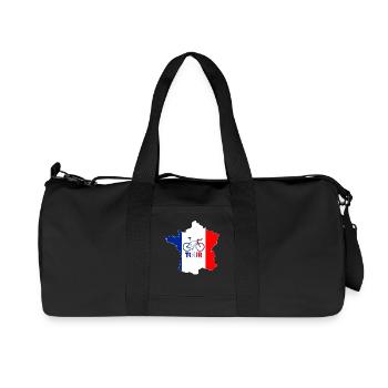 Next cycling and cyclists - Recycled Canvas Sports Bag by Stanley/Stella - black - Front