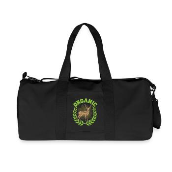 Chasse biologique - Sac de sport en toile recyclée Stanley/Stella - noir - Devant