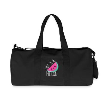 One in a melon - Recycled Canvas Sports Bag by Stanley/Stella - black - Front