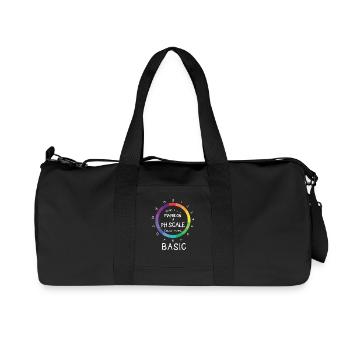 Échelle de pH Funny Chemist Fun Joke Fun cadeau - Sac de sport en toile recyclée Stanley/Stella - noir - Devant