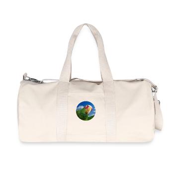Weißstirnamazone - Recycelte Canvas-Sporttasche von Stanley/Stella - Naturweiß - Vorne