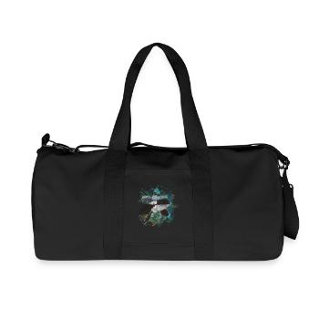 killer whale - Recycled Canvas Sports Bag by Stanley/Stella - black - Front