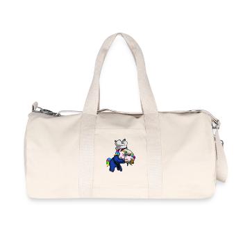 Unicorn Hip Throw - BJJ JiuJitsu MMA T-shirt - Sac de sport en toile recyclée Stanley/Stella - blanc naturel - Devant