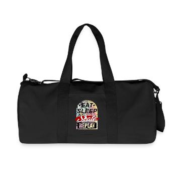 Tableau périodique - Sac de sport en toile recyclée Stanley/Stella - noir - Devant