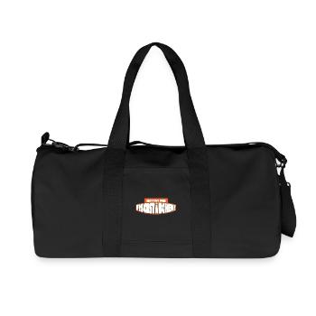 Pêche Pêche Catch Angler Fischer Anglershirt - Sac de sport en toile recyclée Stanley/Stella - noir - Devant