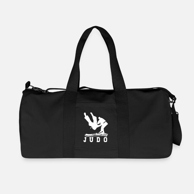 Judo Hobby schönes cooles Geschenk - Recycelte Canvas-Sporttasche von Stanley/Stella - Schwarz