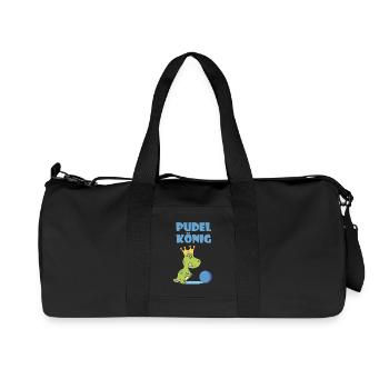 Roi de caniche - T-shirt de roi de caniche de caniche - Sac de sport en toile recyclée Stanley/Stella - noir - Devant