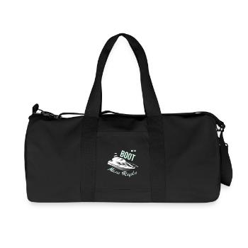 Lustiges Mein Boot Meine Regeln Schiff-Besitzer - Recycelte Canvas-Sporttasche von Stanley/Stella - Schwarz - Vorne