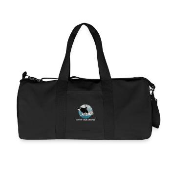 Dicton des orques pour le bien-être animal - Sac de sport en toile recyclée Stanley/Stella - noir - Devant