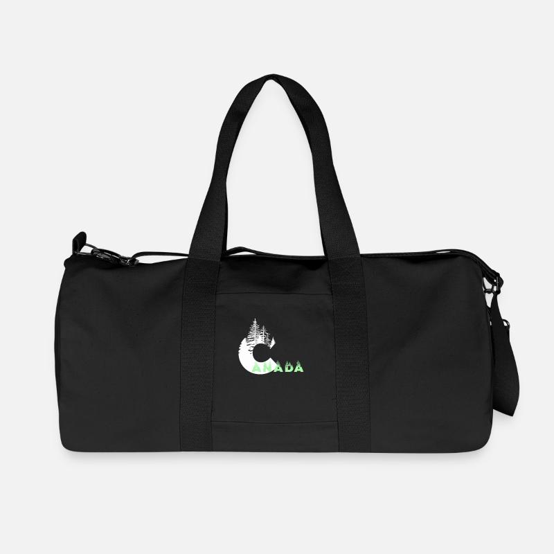 Canada - Sac de sport en toile recyclée Stanley/Stella - noir