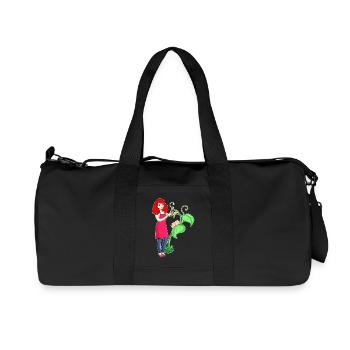 Gardening - Recycled Canvas Sports Bag by Stanley/Stella - black - Front