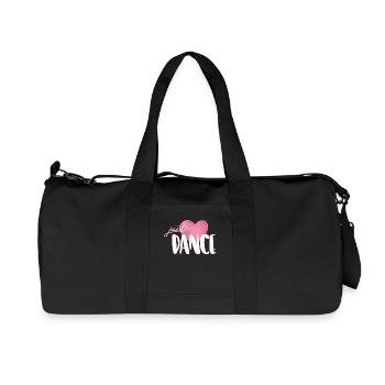 Tanzen - Recycelte Canvas-Sporttasche von Stanley/Stella - Schwarz - Vorne