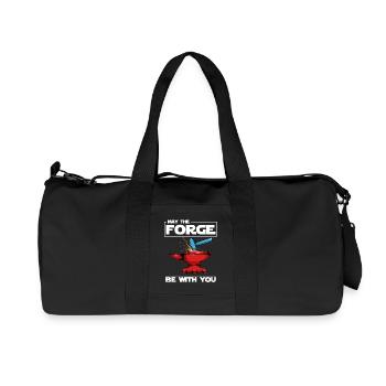 Fusion Forge Force - Sac de sport en toile recyclée Stanley/Stella - noir - Devant