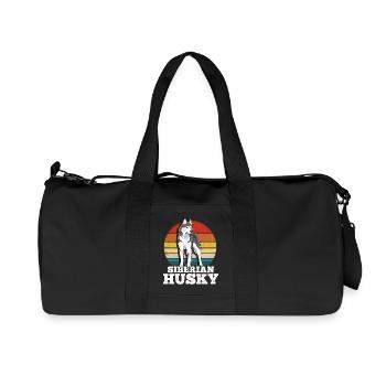 Husky - Recycled Canvas Sports Bag by Stanley/Stella - black - Front