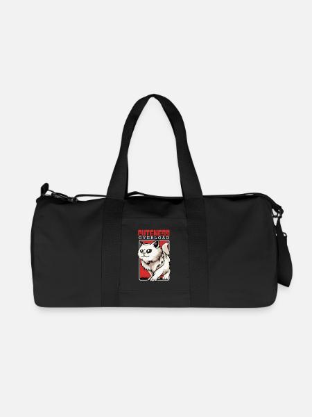 Cats Cuteness Abundance - Recycled Canvas Sports Bag by Stanley/Stella - black
