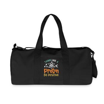 Science Physique Chimie - Sac de sport en toile recyclée Stanley/Stella - noir - Devant