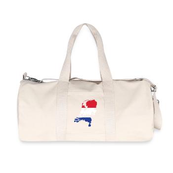 Drapeau Hollande - Sac de sport en toile recyclée Stanley/Stella - blanc naturel - Devant