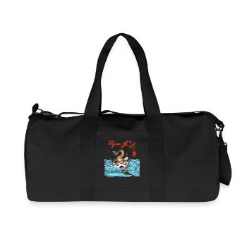Ramen - Sac de sport en toile recyclée Stanley/Stella - noir - Devant