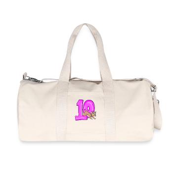 !0 years lynx wildcat Iberian lynx - Recycled Canvas Sports Bag by Stanley/Stella - natural - Front