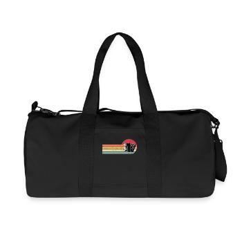 Accordéon - Sac de sport en toile recyclée Stanley/Stella - noir - Devant