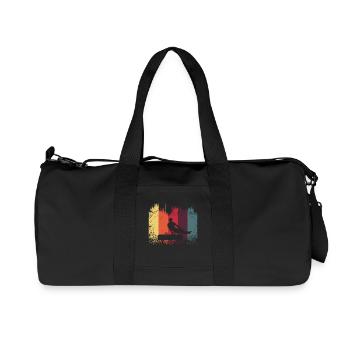 Gymnases d’appareils - Sac de sport en toile recyclée Stanley/Stella - noir - Devant