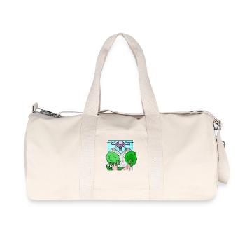 Drohne - Recycelte Canvas-Sporttasche von Stanley/Stella - Naturweiß - Vorne