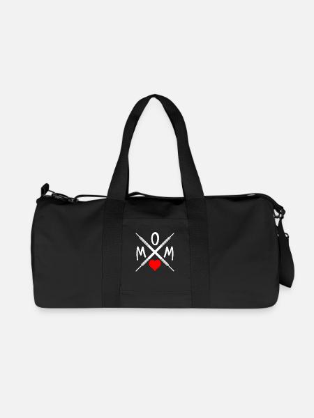 Mom - Mutter - Mama - Recycelte Canvas-Sporttasche von Stanley/Stella - Schwarz