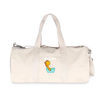 Baby Shower Baignoire Giraffe - Sac de sport en toile recyclée Stanley/Stella - blanc naturel - Devant