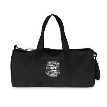 Zither Zitherspieler - Recycelte Canvas-Sporttasche von Stanley/Stella - Schwarz - Vorne