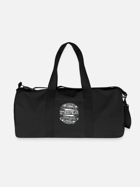Zither Zitherspieler - Recycelte Canvas-Sporttasche von Stanley/Stella - Schwarz