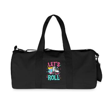 Rollschuhlaufen Rollschuh - Recycelte Canvas-Sporttasche von Stanley/Stella - Schwarz - Vorne