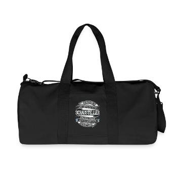 Schausteller - Recycelte Canvas-Sporttasche von Stanley/Stella - Schwarz - Vorne