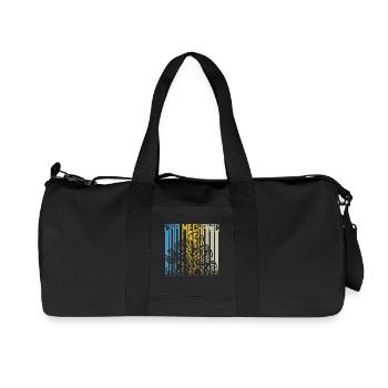 Mécanicien de voiture rétro vintage - Sac de sport en toile recyclée Stanley/Stella - noir - Devant