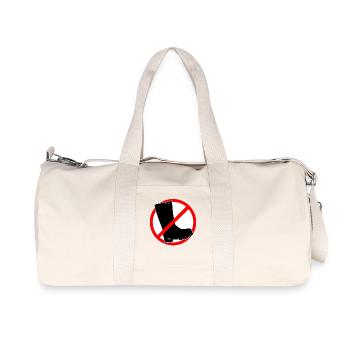 Rubber boots forbidden - gardening and gardening - Recycled Canvas Sports Bag by Stanley/Stella - natural - Front