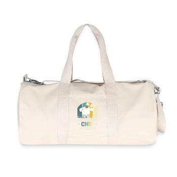 Chef à la retraite - Sac de sport en toile recyclée Stanley/Stella - blanc naturel - Devant