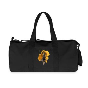 Hercules Fountain Augsburg - Recycled Canvas Sports Bag by Stanley/Stella - black - Front