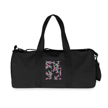 School bag back to school - Recycled Canvas Sports Bag by Stanley/Stella - black - Front
