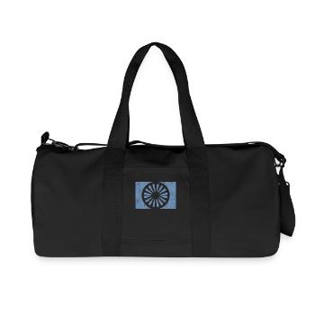 Rome Romni Roma Flag Proud Rome - Recycled Canvas Sports Bag by Stanley/Stella - black - Front