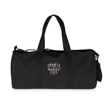 Bébé 2022 - Naissance Enceinte 2022 - Sac de sport en toile recyclée Stanley/Stella - noir - Devant