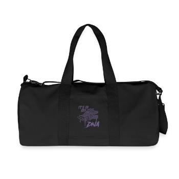 Piano Piano Design Empreinte Digitale - Sac de sport en toile recyclée Stanley/Stella - noir - Devant